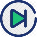 Next Button Music Multimedia Icon