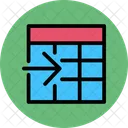Next Table Cell Data Icon