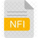 Nfi Arquivo Formato Ícone