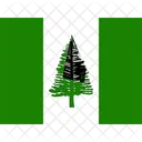 Nf Norfolk Island Flags Iso Icon