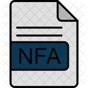 Nfa File Format Icône