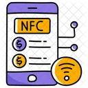 Nfc 비즈니스 거래 아이콘