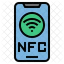 NFC Inalambrico Wifi Icono