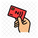 카드 NFC 기술 아이콘