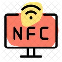 Nfc Computer Nfc Desktop Nfc Display Icon