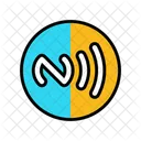 마크 NFC 기술 아이콘