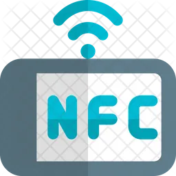 NFC-Handy  Symbol