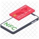 Pagamento NFC Pagamento Digital Dinheiro Digital Ícone