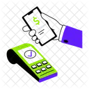 Nfc Payment Pos Billing Icon