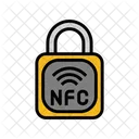 보안 NFC 기술 아이콘