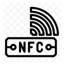 Nfc Signal Technology Icon