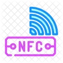 Nfc Signal Technology Icon