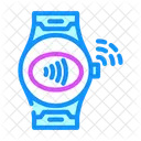Nfc Smartwatch Technology Icon
