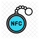 태그 NFC 기술 아이콘