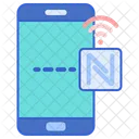 NFC 기술 아이콘