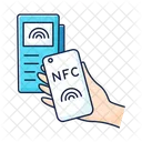 NFC 기술  아이콘