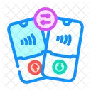 Nfc Transfer Technology Icon