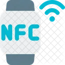 NFC Uhr NFC Technologie Smartwatch Symbol