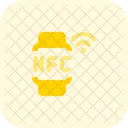 NFC Uhr NFC Technologie Smartwatch Symbol