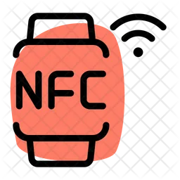 NFC-Uhr  Symbol