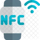 NFC Uhr NFC Technologie Smartwatch Symbol