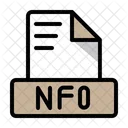 Archivo de información nfo  Icono