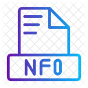 Nfo Dokument Datei Symbol