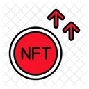 Nft Cadena De Bloques Cripto Icono