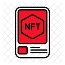 NFT、ゲーム、ブロックチェーン アイコン