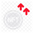 Nft Cadena De Bloques Cripto Icono