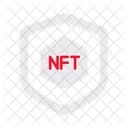 Nft Escudo Blockchain Ícone