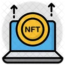 Nft Jeton Non Fongible Cryptomonnaie Icône