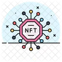 Nft Technology Token Icon