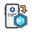 NFT-Anwendung  Symbol