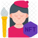 Nft Artist  Icon