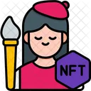 Nft Artist  Icon