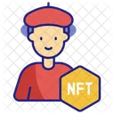 Artiste nft  Icône
