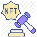 NFT Auktion Auktion NFT Symbol