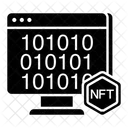 Nft Binary Data  Icon