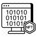 Nft Binary Data  Icon