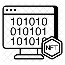 Nft Binary Data  Icon