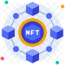 Blockchain Nft Blockchain Cryptocurrency Icon