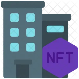 Nft Building  Icon