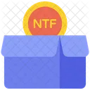 Caja nft  Icono