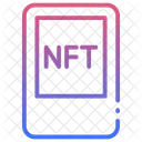 NFT 카드  아이콘