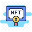Nft Certificate  Icon