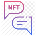 NFT 채팅  아이콘