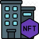 Edifício nft  Ícone