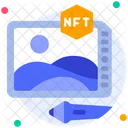 Graphic Tablet Art Nft Design Icon