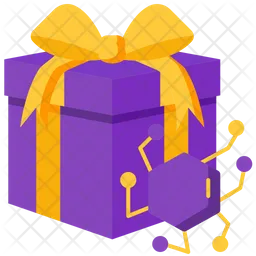 Nft gift  Icon